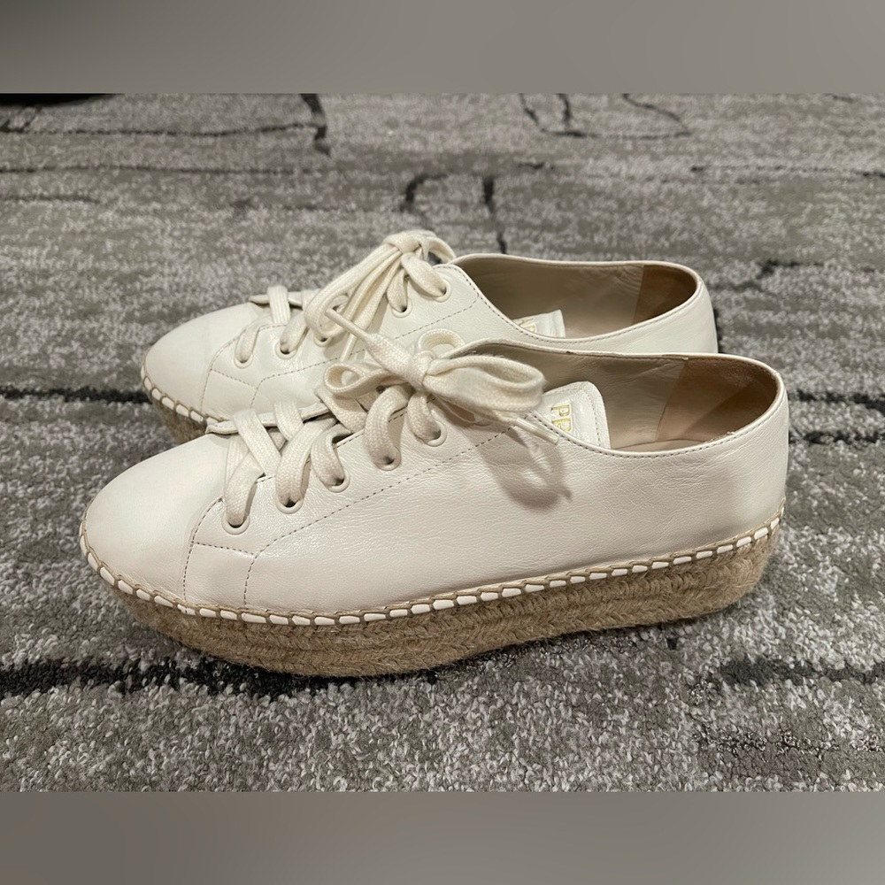 Off white Prada cross-stitch platforms
Size: 8 1/2